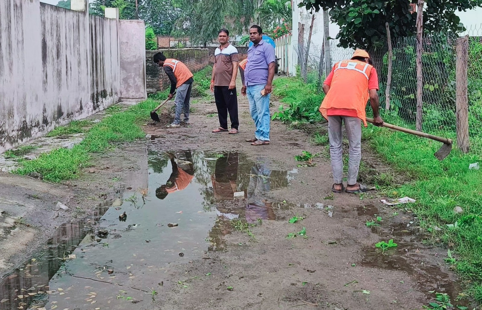 SINGRAULI वार्ड 36 में सफाई कार्य लगातार जारी